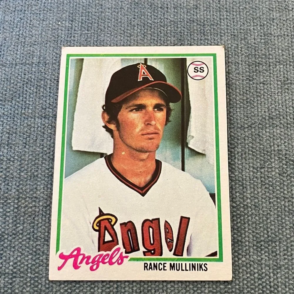 1978 Topps Anaheim Angels Baseball Card Trading Card